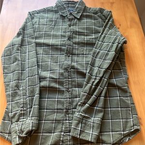 JCrew flannel. Size med.